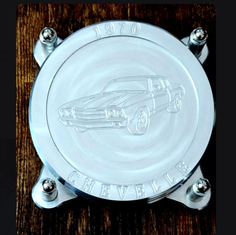 1970 Chevelle Drink Coaster Set