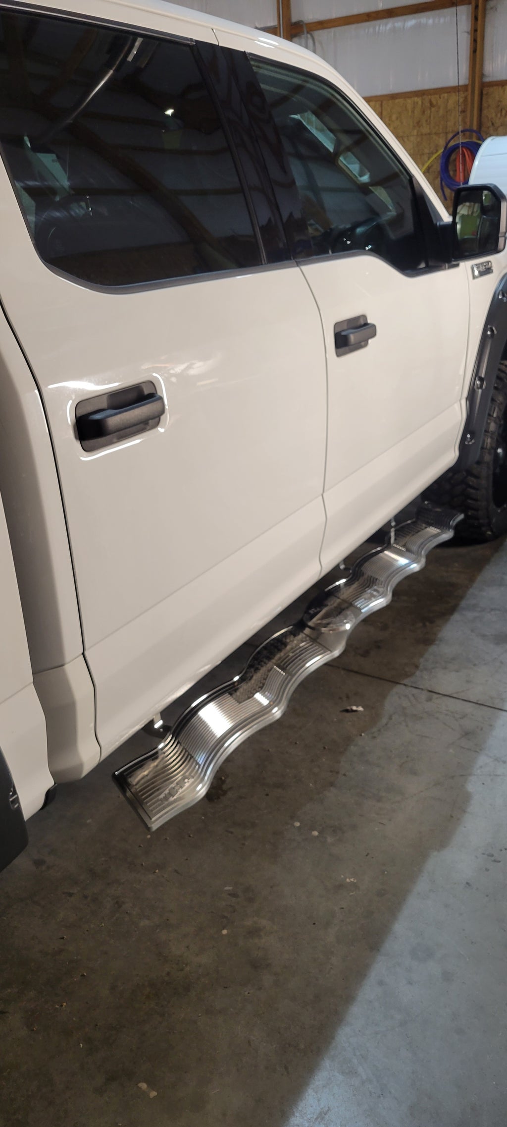 American Flag Running Boards