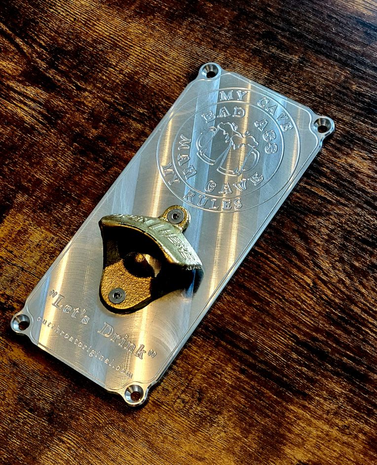 Bad Ass Mancave Bottle Opener