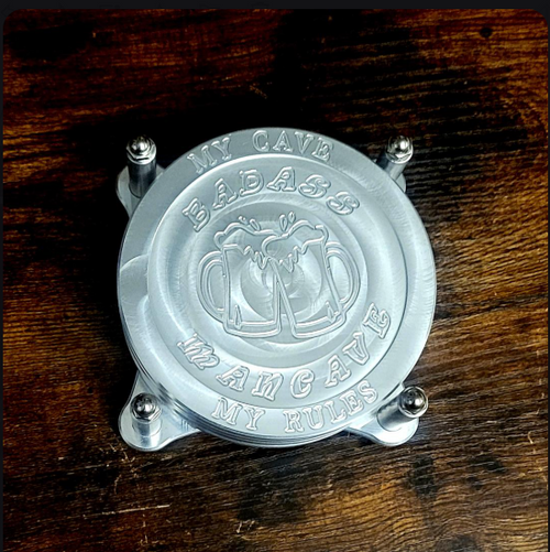 Bad Ass Bitch Cave Drink Coaster Set