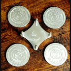 Bad Ass Bitch Cave Drink Coaster Set