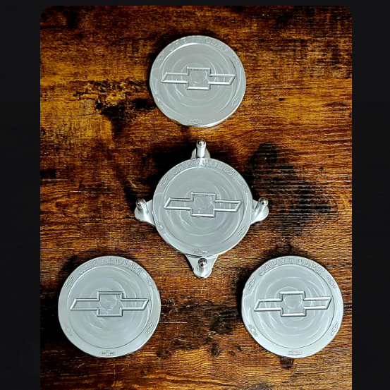 Chevrolet Bow Tie Drink Coaster Set