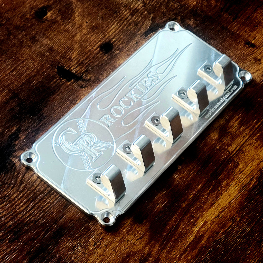 Colorado Rockies Keyring Plaque