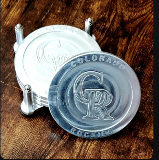 Colorado Rockies Drink Coaster Set