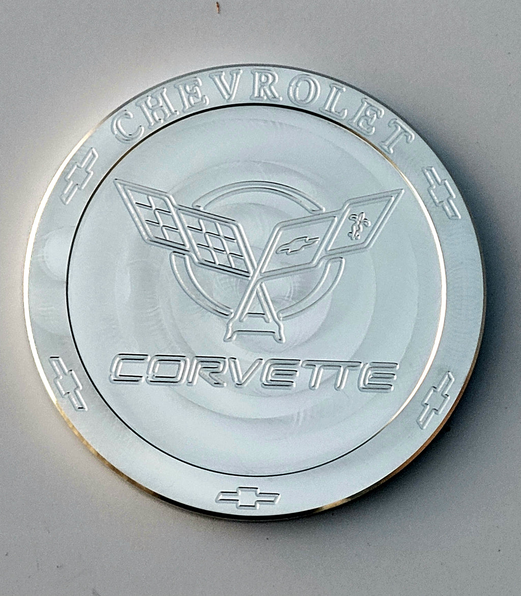 Chevrolet Corvette (Flag Left) Drink Coaster Set