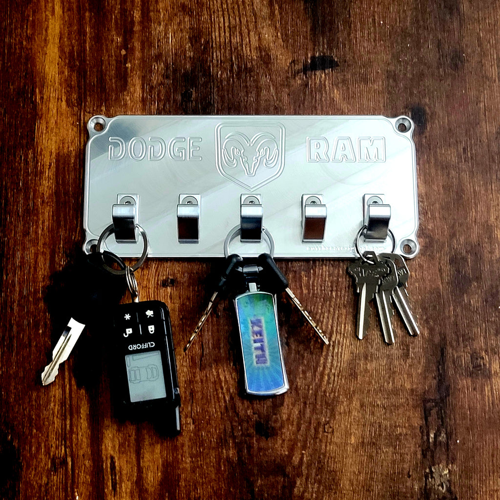 Dodge Ram Keyring Plaque
