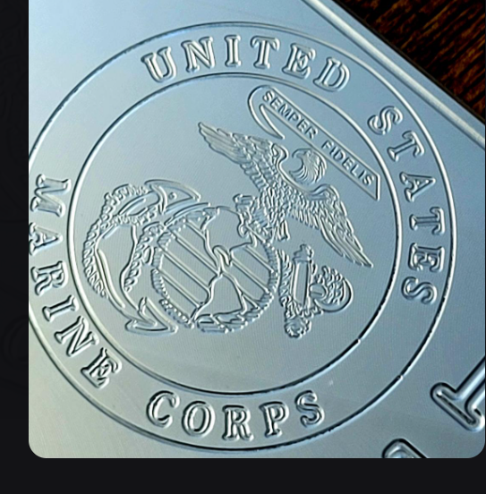 United States Marine Corps Keyring Plaque