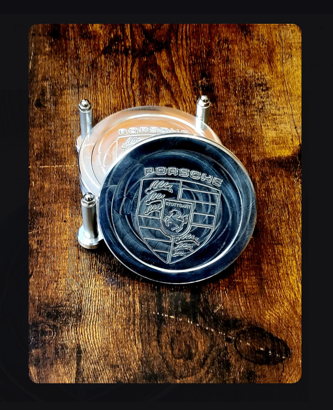 Porsche Drink Coaster Set