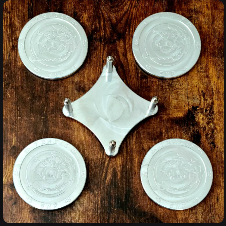 Trails End Drink Coaster Set