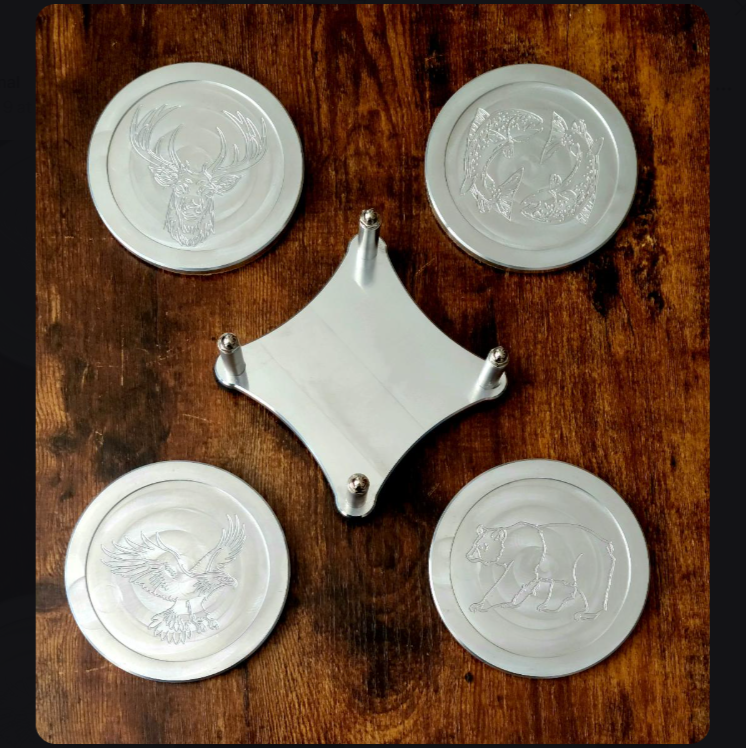 Wild Life Drink Coaster Set