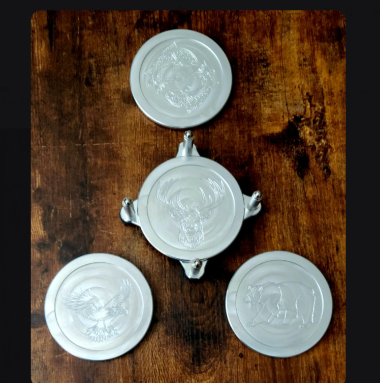 Wild Life Drink Coaster Set