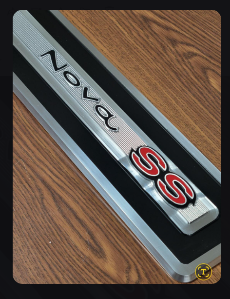 1967 Nova SS Trunk Trim Panel